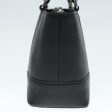 BURBERRY Hand Bag Leather Black SilverNew bs17557 For Discount