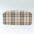 BURBERRY Nova Check Hand Bag Canvas BeigeNew ti1736 Online now