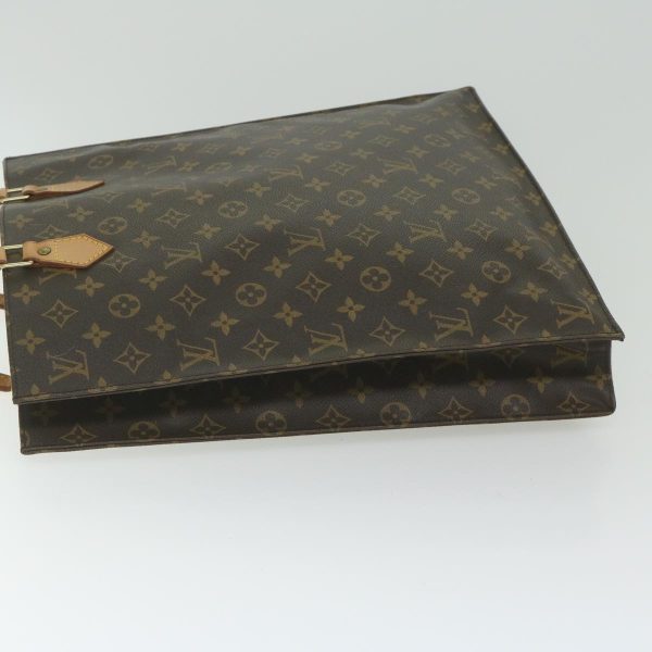 LOUIS VUITTON Monogram Sac Plat Hand Bag M51140  th4339 Online