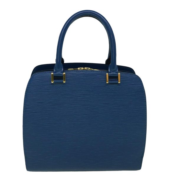 LOUIS VUITTON Epi Pont Neuf Hand Bag Blue M52055  60294 Online