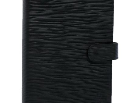 LOUIS VUITTON Epi Agenda MM Day Planner Cover Black R20042  60095 Online now