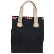 BURBERRY Blue Label Denim Hand Bag Canvas NavyNew ti1891 For Sale