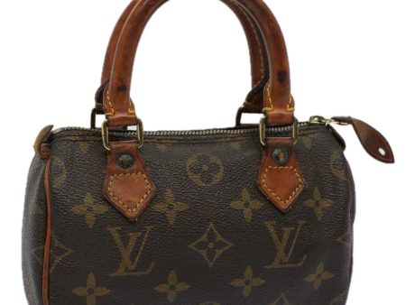 LOUIS VUITTON Monogram Mini Speedy Hand Bag M41534  ep2408 For Cheap