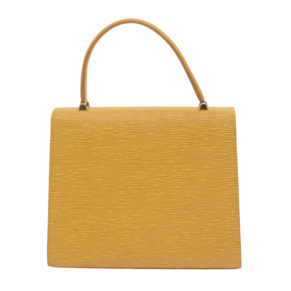 LOUIS VUITTON Epi Malesherbes Hand Bag Tassili Yellow Jonne M52379 Auth 61083 Online