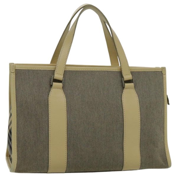 BURBERRY Blue Label Hand Bag Canvas Beige SilverNew bs19103 Online Sale