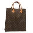 LOUIS VUITTON Monogram Sac Plat Hand Bag M51140  79081 For Cheap