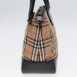 BURBERRY Nova Check Hand Bag Canvas BeigeNew ep4904 Online Sale