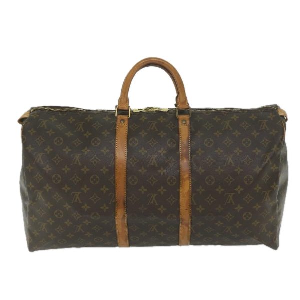 LOUIS VUITTON Monogram Keepall 55 Boston Bag M41424  60807 Fashion