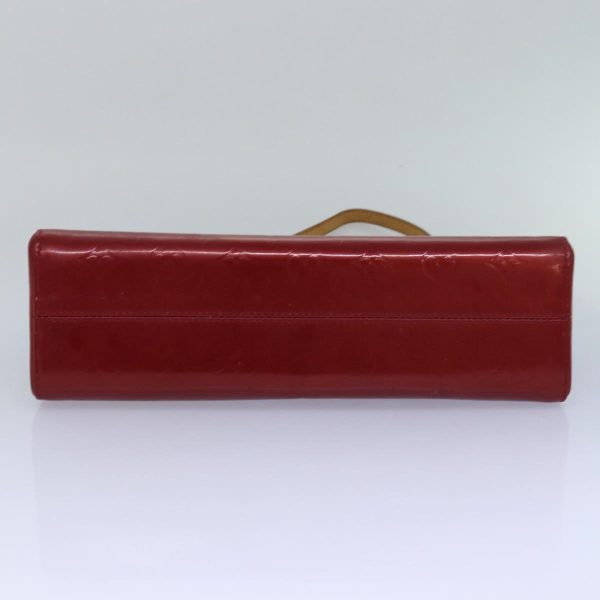 LOUIS VUITTON Monogram Vernis Roxbury Drive Hand Bag 2way Red M91987 Auth 80734 For Sale