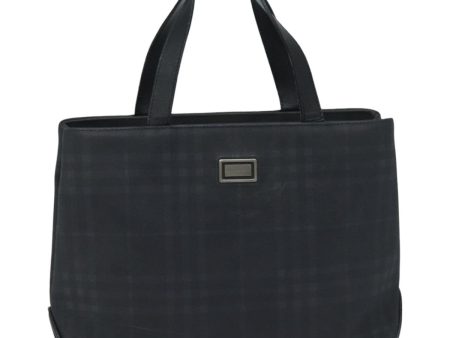 BURBERRY Nova Check Hand Bag Canvas BlackNew bs16015 Hot on Sale