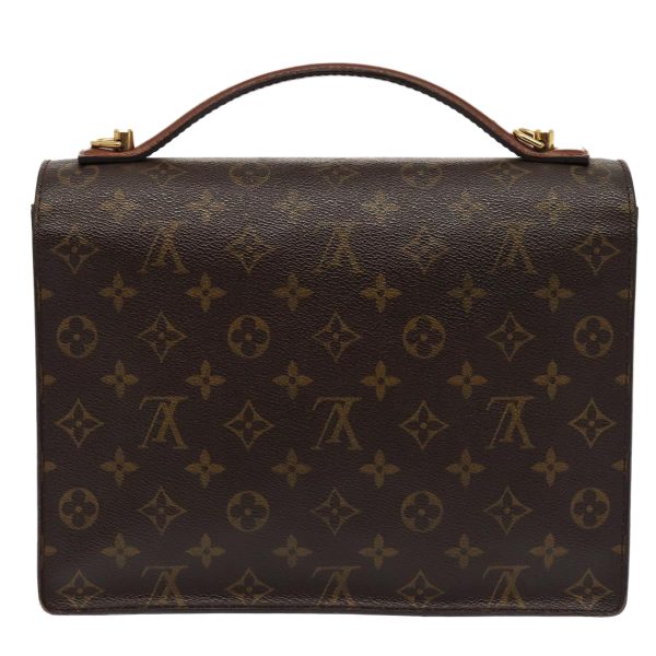 LOUIS VUITTON Monogram Monceau 28 Hand Bag 2way M51185  80338 on Sale