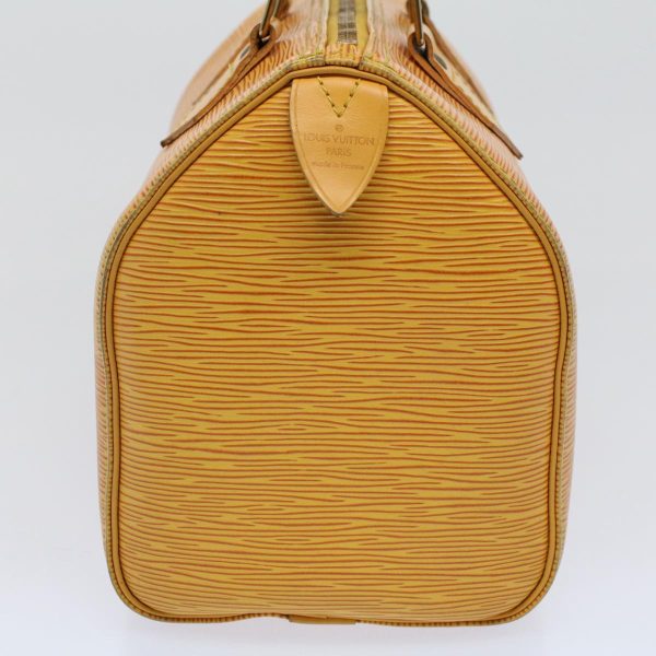 LOUIS VUITTON Epi Speedy 25 Hand Bag Tassili Yellow M43019  59468 Fashion