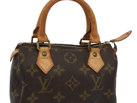 LOUIS VUITTON Monogram Mini Speedy Hand Bag M41534  am5280 Hot on Sale