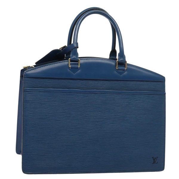 LOUIS VUITTON Epi Riviera Hand Bag Blue M48185  79991 Fashion