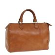 LOUIS VUITTON Nomad leather Speedy 30 Hand Bag Beige M85392  78349 For Sale