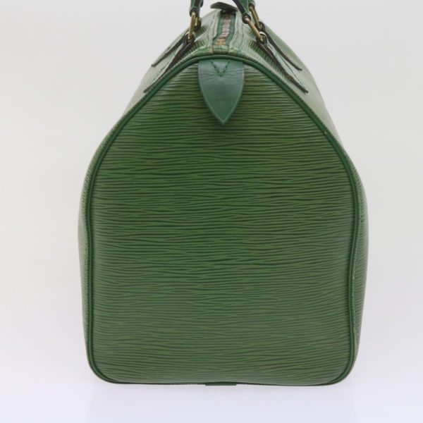 LOUIS VUITTON Epi Speedy 35 Hand Bag Borneo Green M42994  61103 Supply