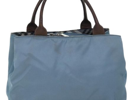 BURBERRY Blue Label Hand Bag Nylon BlueNew 84822 Supply