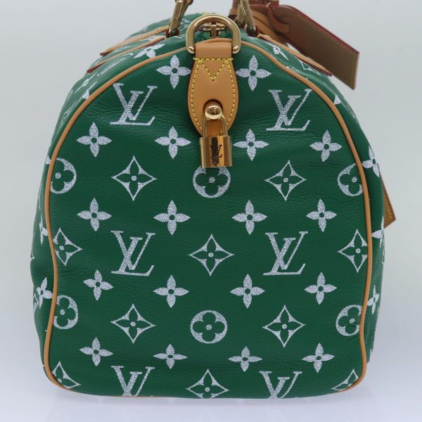 LOUIS VUITTON Monogram Speedy P9 Bandouliere 40 Bag Green M24417  76199S Supply