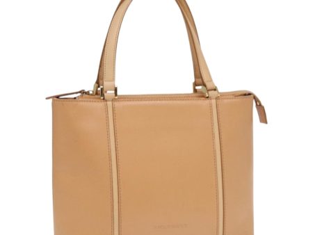 BURBERRY Hand Bag Leather Beige GoldNew bs16528 Online Sale