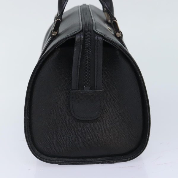 BURBERRY Hand Bag Leather Black SilverNew ep5789 Sale