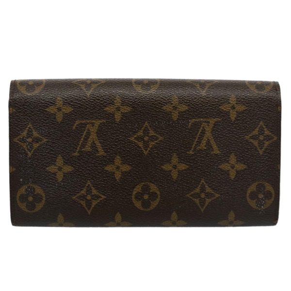 LOUIS VUITTON Monogram Portefeuille Sarah Long Wallet M60531  bs9458 Online