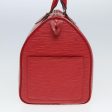 LOUIS VUITTON Epi Speedy 35 Hand Bag Castilian Red M42997  79993 For Cheap