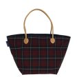 BURBERRY Nova Check Blue Label Hand Bag Nylon Red NavyNew ti1865 Online now