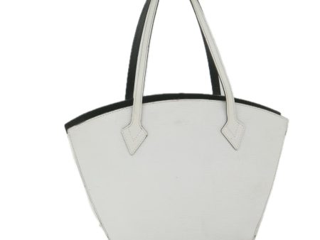 LOUIS VUITTON Epi Saint Jacques Hand Bag White M50045  yk9528 Online Hot Sale