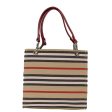 BURBERRY Hand Bag Canvas BeigeNew 76550 on Sale