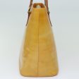 LOUIS VUITTON Monogram Vernis Houston Hand Bag Beige M91004  78213 Supply