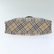 BURBERRY Nova Check Blue Label Hand Bag Canvas BeigeNew yk12723 Online