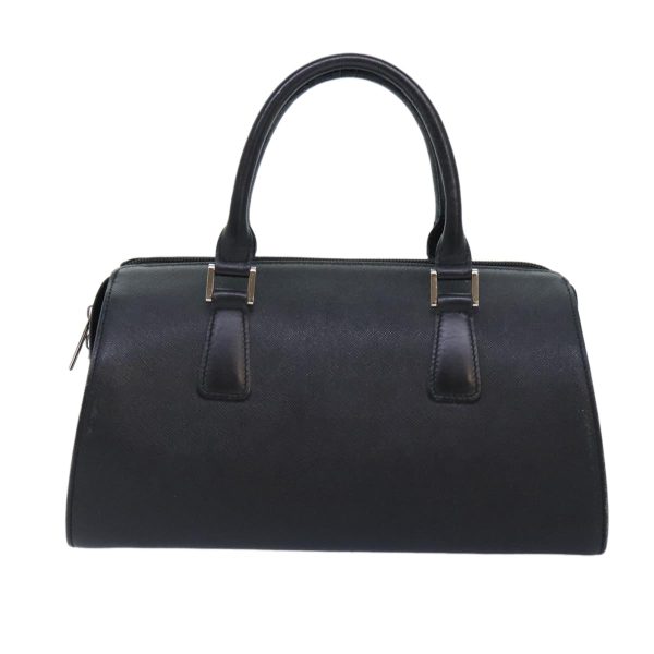 BURBERRY Hand Bag Leather Black SilverNew ep5789 Sale