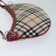 BURBERRY Nova Check Blue Label Hand Bag Beige RedNew ti1760 Online