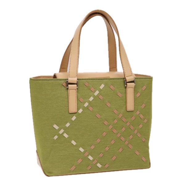 BURBERRY Hand Bag Nylon GreenNew ti1834 For Sale