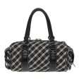 BURBERRY Nova Check Blue Label Hand Bag Nylon BlackNew bs15725 Cheap