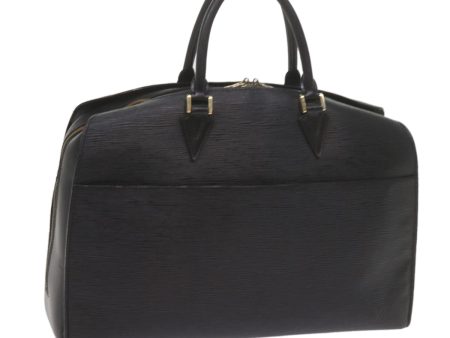 LOUIS VUITTON Epi Sorbonne Business Bag Black M54512  bs10557 For Cheap