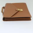 LOUIS VUITTON Epi Serviette Conseiller Briefcase Zipang Gold M54428 Auth 60664 Online