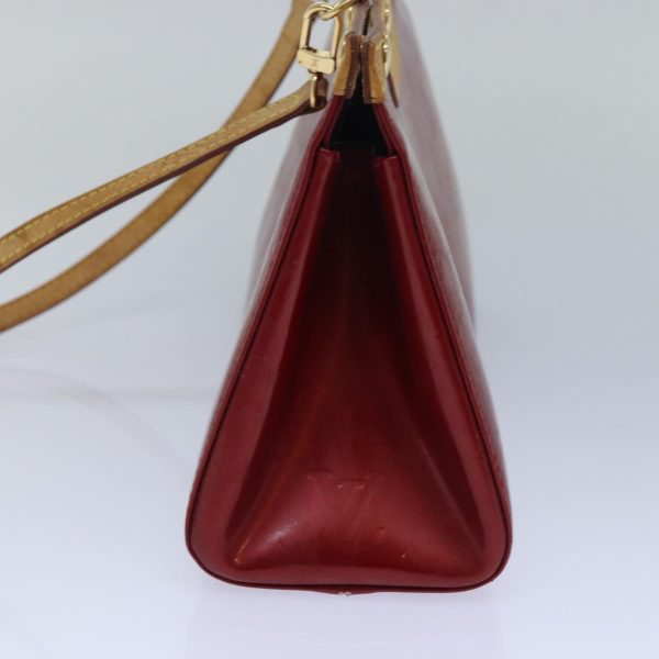 LOUIS VUITTON Monogram Vernis Roxbury Drive Hand Bag 2way Red M91987 Auth 80734 For Sale