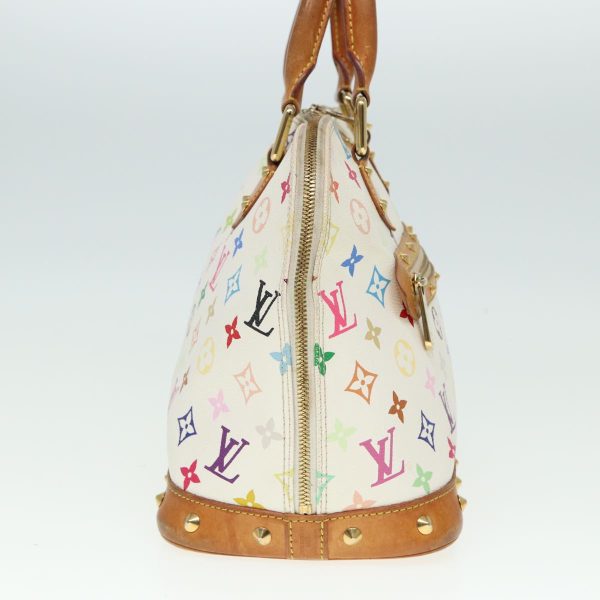 LOUIS VUITTON Monogram Multicolor Alma Hand Bag White M92647  bs15366 Discount