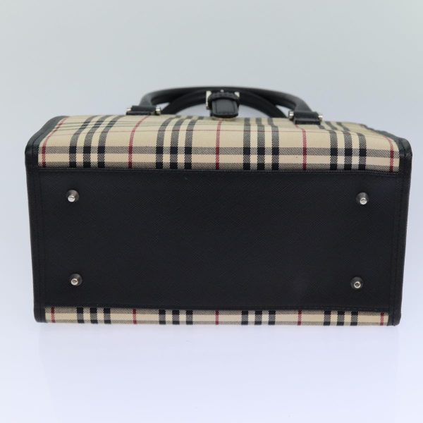 BURBERRY Nova Check Hand Bag Canvas BeigeNew bs15796 Fashion