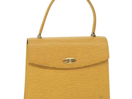 LOUIS VUITTON Epi Malesherbes Hand Bag Tassili Yellow Jonne M52379 Auth 60873 Supply