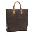 LOUIS VUITTON Monogram Sac Plat Hand Bag M51140  59895 For Sale