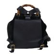 GUCCI Bamboo Backpack Suede Black 71825 For Cheap