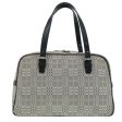 BURBERRY Nova Check Hand Bag Canvas Gray SilverNew 93291 Hot on Sale