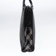 BURBERRY Black label Hand Bag Nylon Black SilverNew bs16576 Sale