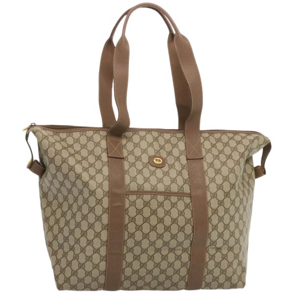 GUCCI GG Supreme Boston Bag PVC Beige 012 1095 6080 bs12160 For Discount