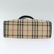 BURBERRY Nova Check Hand Bag Canvas BeigeNew yk13542 Online