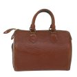 LOUIS VUITTON Epi Speedy 25 Hand Bag Brown M43013  61859 Online Hot Sale