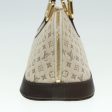 LOUIS VUITTON Monogram Mini Alma Ron Hand Bag Khaki M92206  ki4654 on Sale