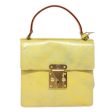 LOUIS VUITTON Monogram Vernis Spring Street Hand Bag Gris M91029  81950 Online now